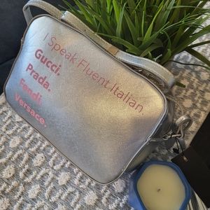 Woman's cute cross body bag|I Speak Fluent Italian. Accessories.